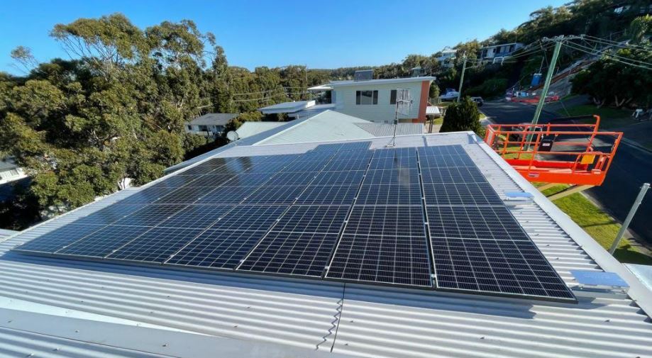 Msquare 350W solar panel installation